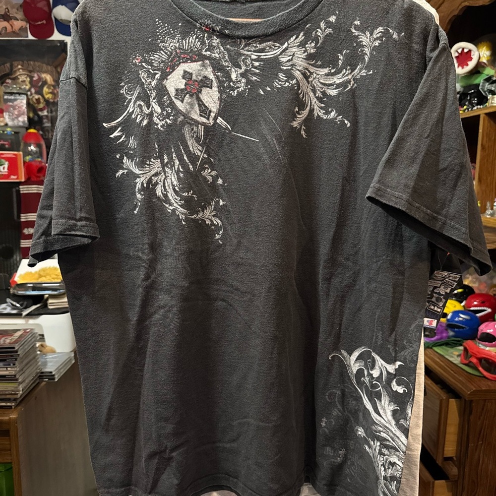 Vintage Y2K Cyber Grunge Gothic Jesse Pinkman Affliction Style Tee